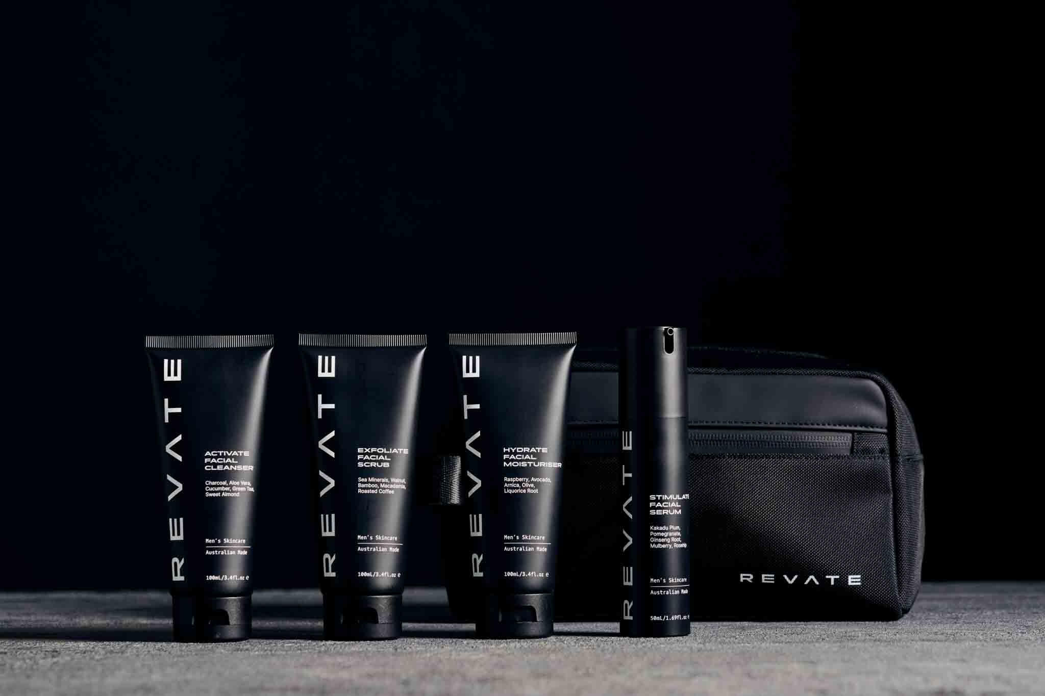 All Revate Skin Products & Travel Bag