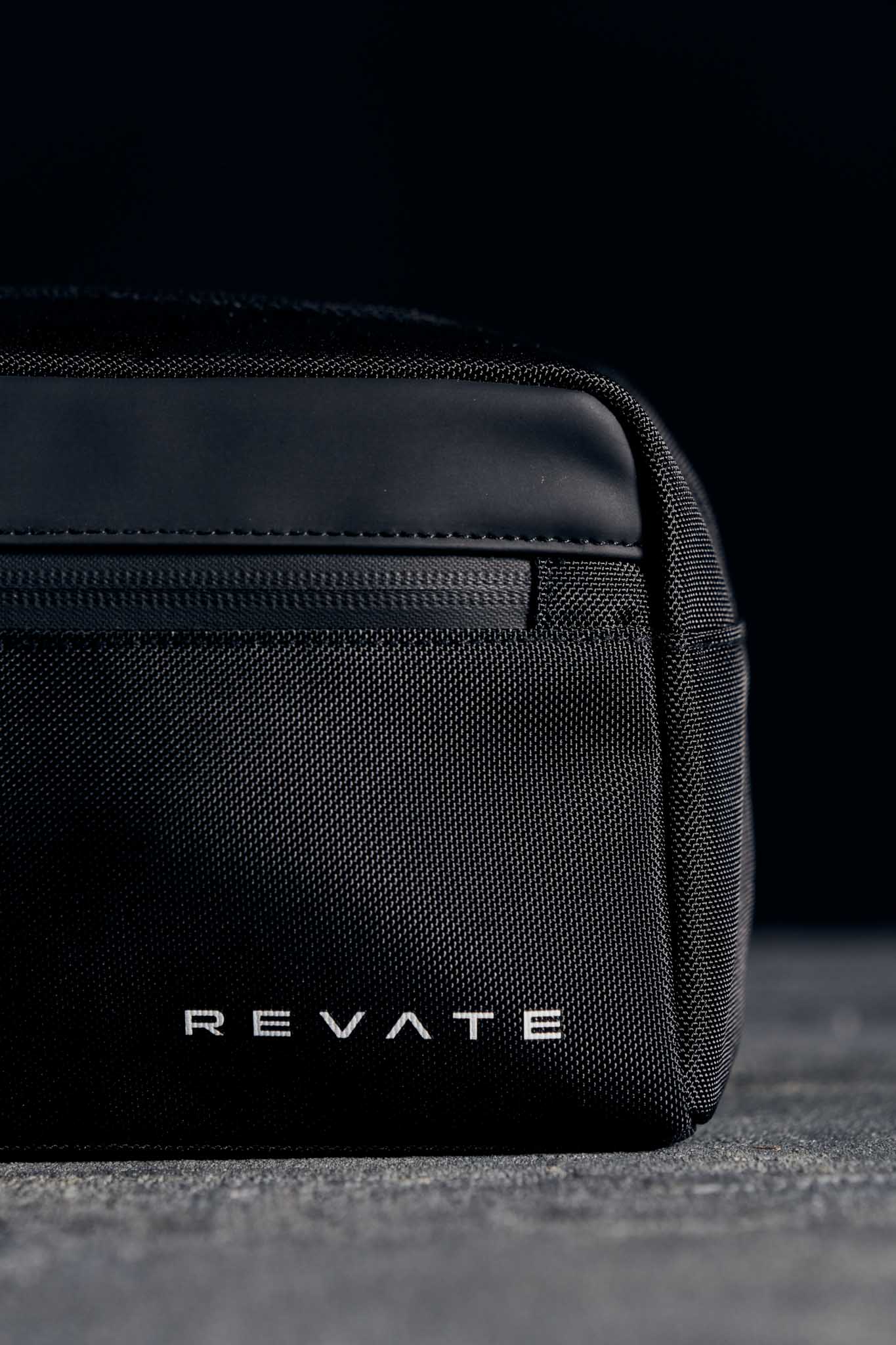 Revate toiletry bag in background
