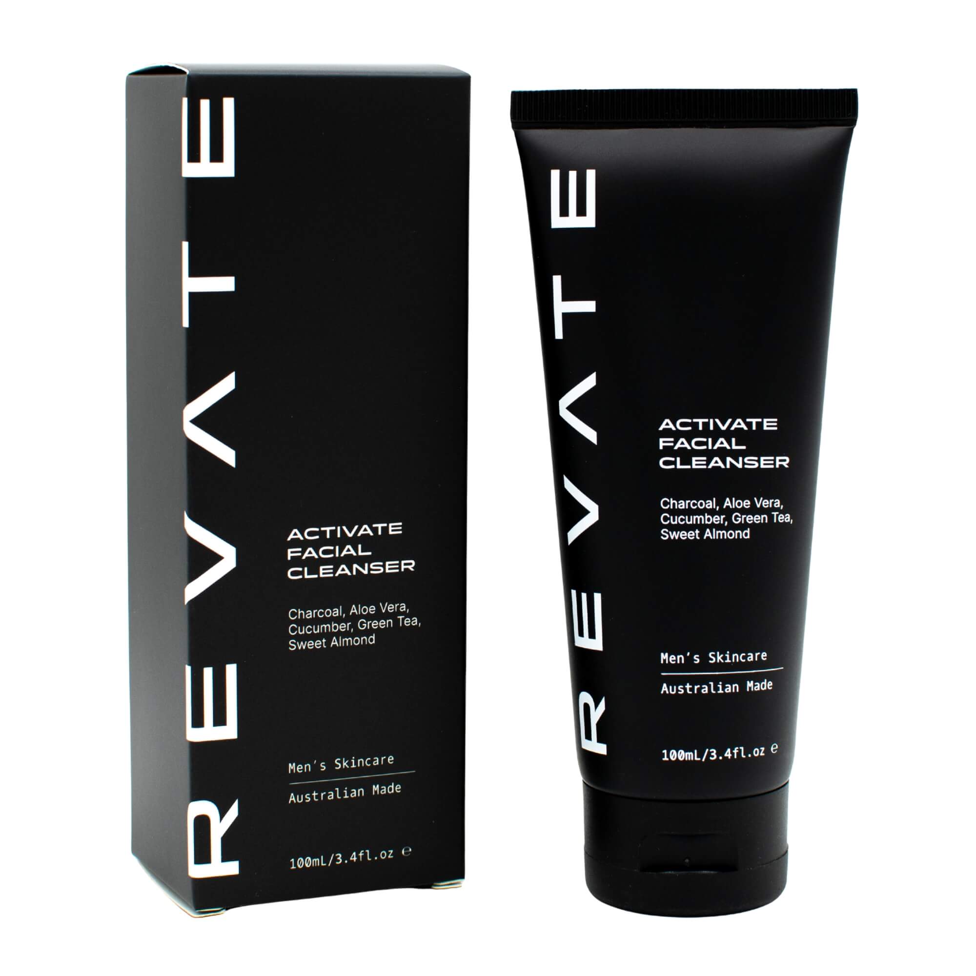 Revate Skin Activate facial Cleanser Tube & Box